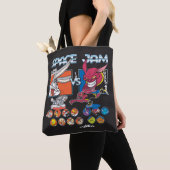 SPACE JAM™ TUNE SQUAD™ VS Monstars Roster Grafisch Tote Bag (Dichtbij)
