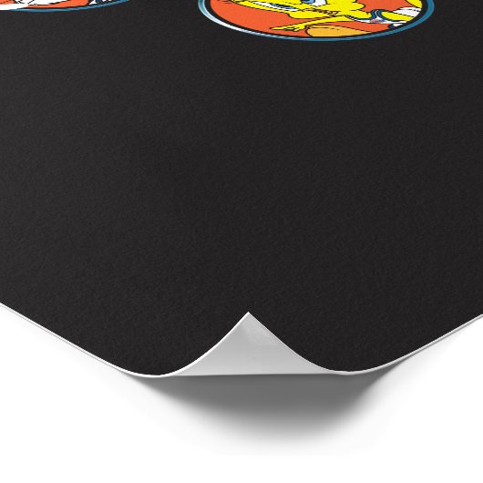 SPACE JAM™ TUNE SQUAD™ VS Monstars Roster Graphic Poster (Hoek)