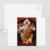 Space Jesus Briefkaart (Voorkant / Achterkant)