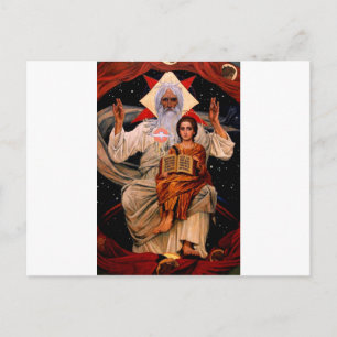 Space Jesus Briefkaart