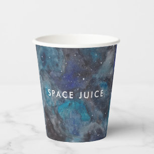 Space Juice Galaxy Sterren Aangepast Papieren Bekers