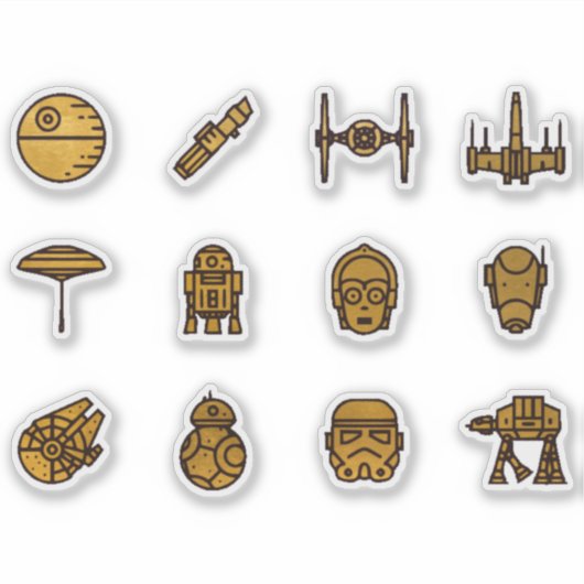 Space Junk Sticker (Voorkant)