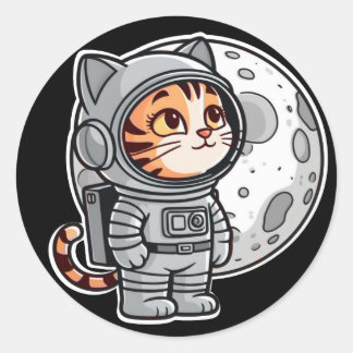 Space Kat Sticker