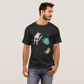 Space kat t-shirt (Voorkant volledig)