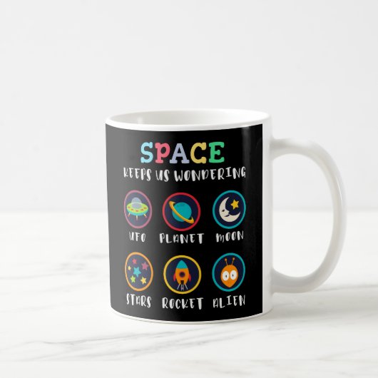 Space keeps us wondering koffiemok (Rechts)