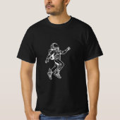 Space Kicks: Winged Astronaut Flight T-shirt (Voorkant)