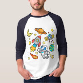 Space Kid baseball shirt (Voorkant)