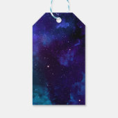 Space kids verjaardag dank je. Planetarium feest Cadeaulabel (Achterkant)