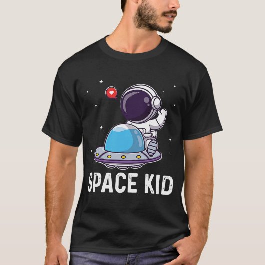 Space Kind I Kinder raket 1 T-shirt (Voorkant)