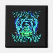 Space King Praise Be Funny  Magneet (Voorkant)