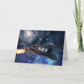 Space Kittens Joyride Farewell Kaart (Voorkant)