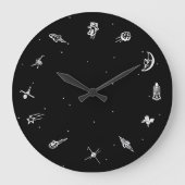 "Space"-klok Grote Klok (Voorkant)