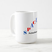 Space Koffiemok (Voorkant links)