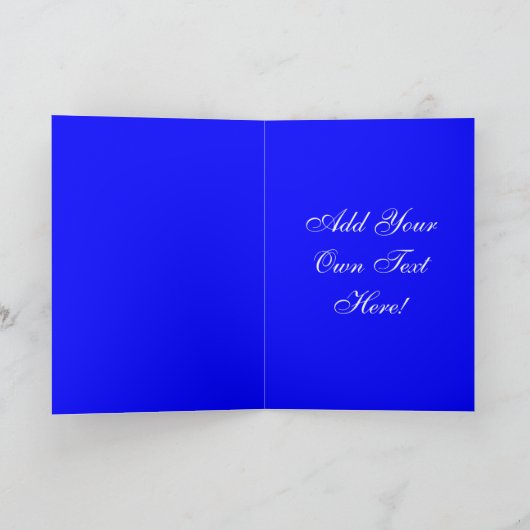 Space Lace Wenskaart Sjabloon 2 (Binnen)