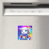 Space Lamb Magnet (Insitu (Vaatwasser))