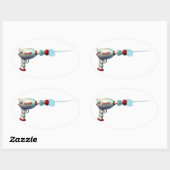 Space Laser Pistool Stickers (Vel)
