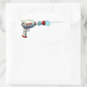 Space Laser Pistool Stickers (Tas)