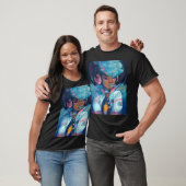 Space Letterman T-shirt (Unisex)