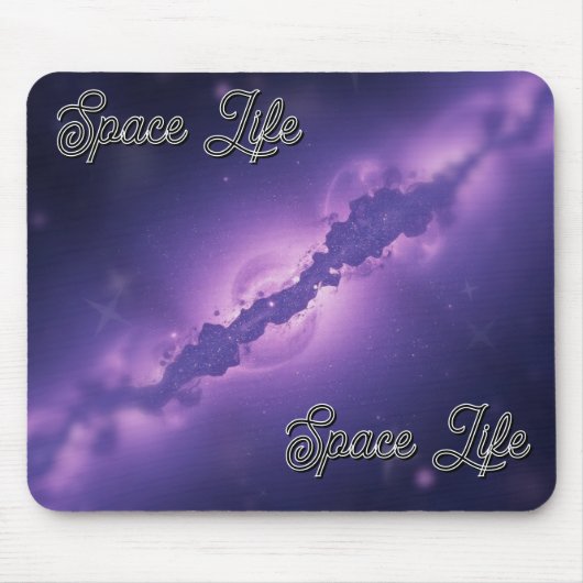 Space Life mousepad Muismat (Voorkant)