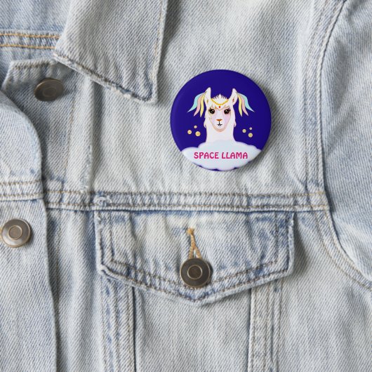Space Llama Button (In situ)
