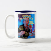 Space Lobster Poster Mug Tweekleurige Koffiemok (Links)