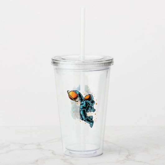 Space lovers Cup Acryl Drinkbeker (Voorkant)