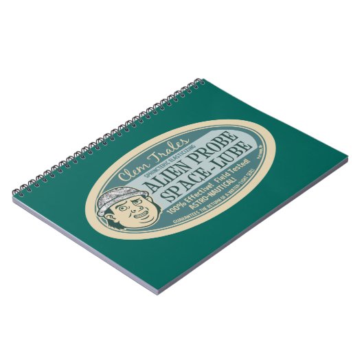 Space Lube Notitieboek (Linkerzijde)