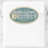 Space Lube Ovale Sticker (Tas)