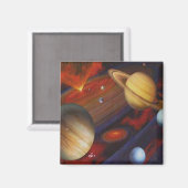 Space Magnet (Voorkant / Achterkant)