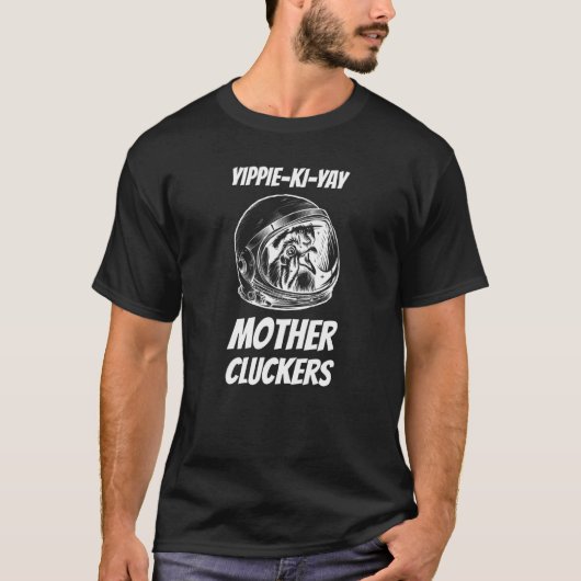 Space Mama Clucker T-shirt (Voorkant)