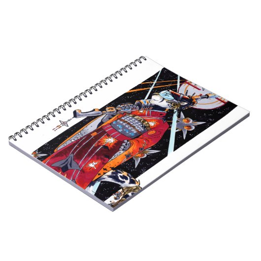 Space Marine Kimono Jaguar Notebook! Notitieboek (Linkerzijde)