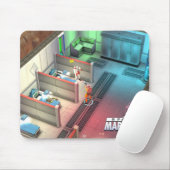 Space Marshals Mousepad Muismat (Met muis)