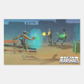 Space Marshals Stickers (Voorkant)