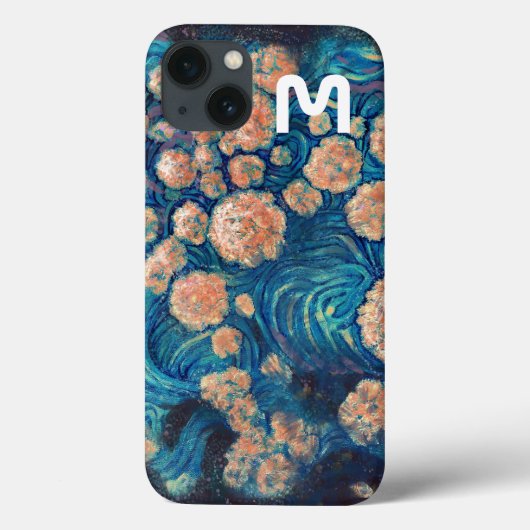 Space Mimosa Golden Nebula Blossom Case-Mate iPhone Case (Achterkant)