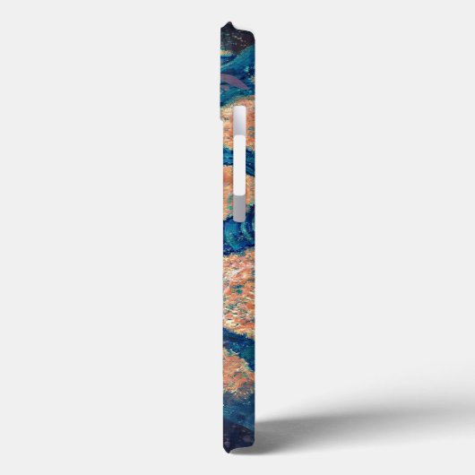 Space Mimosa Golden Nebula Blossom Case-Mate iPhone Case (Achterkant / Links)