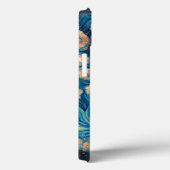 Space Mimosa Golden Nebula Blossom Case-Mate iPhone Case (Achterkant / Rechts)