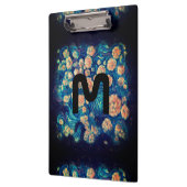 Space Mimosa Golden Nebula Blossom Klembord (Links)