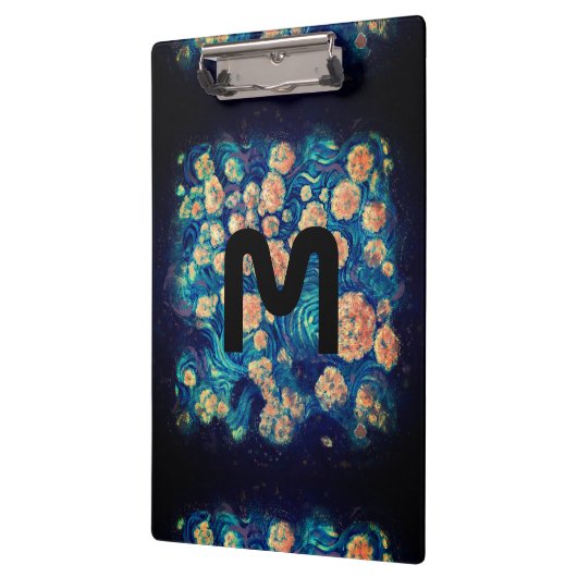 Space Mimosa Golden Nebula Blossom Klembord (Links)