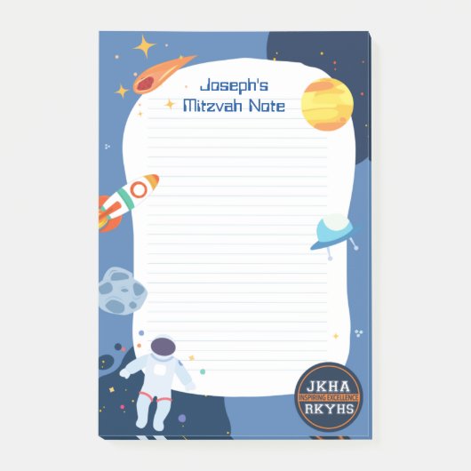 Space Mitzvot Post-it® Notes (Voorkant)