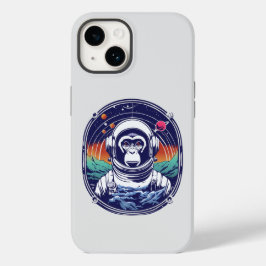 Space Monkey Astronaut Case-Mate iPhone 14 Hoesje