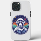 Space Monkey Astronaut Case-Mate iPhone Case (Achterkant)