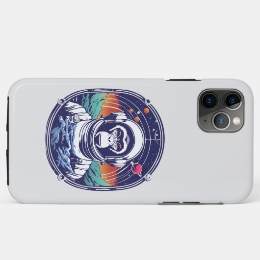 Space Monkey Astronaut Case-Mate iPhone Case (Achterkant (horizontaal))