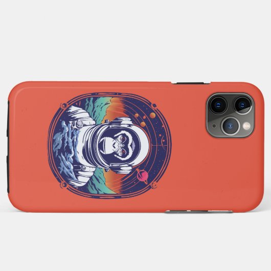 Space Monkey Astronaut Case-Mate iPhone Case (Achterkant (horizontaal))