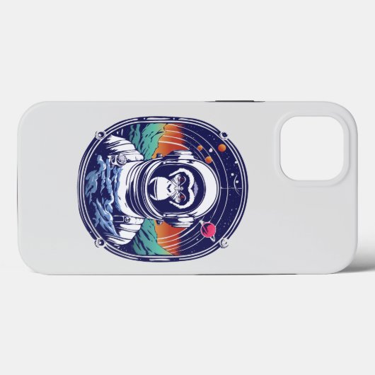 Space Monkey Astronaut Case-Mate iPhone Case (Achterkant (horizontaal))