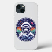 Space Monkey Astronaut Case-Mate iPhone Case (Achterkant)
