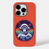 Space Monkey Astronaut Case-Mate iPhone Case (Achterkant)