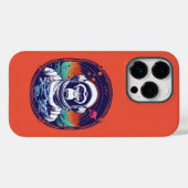 Space Monkey Astronaut Case-Mate iPhone Case (Achterkant (horizontaal))