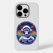 Space Monkey Astronaut Case-Mate iPhone Case (Achterkant)