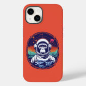 Space Monkey Astronaut Case-Mate iPhone Case (Achterkant)
