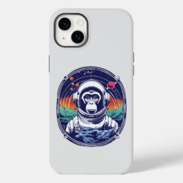 Space Monkey Astronaut Case-Mate iPhone 14 Plus Hoesje